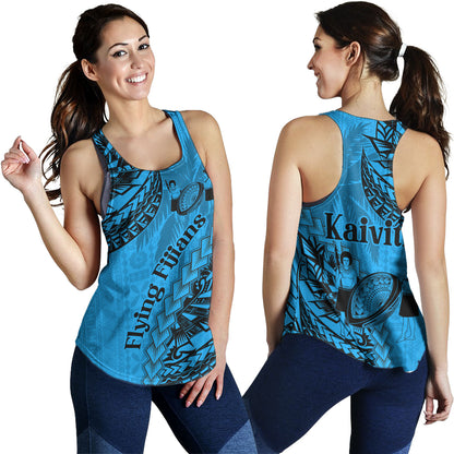 Fiji Women Tank Kaiviti Fiji Rugby Palm Tree