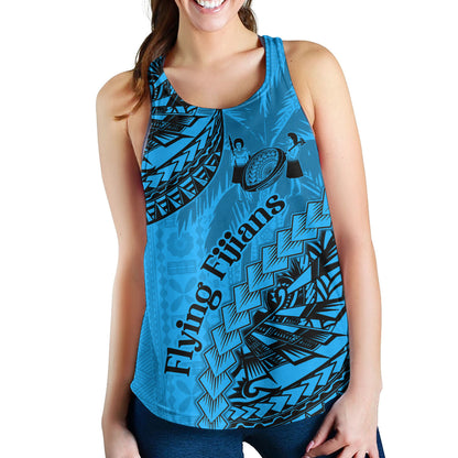 Fiji Women Tank Kaiviti Fiji Rugby Palm Tree