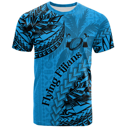 Fiji T-Shirt Kaiviti Fiji Rugby Palm Tree