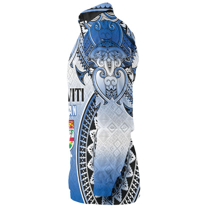 Fiji Long Sleeve Shirt Kaiviti Kesakesa Fiji Tapa Design