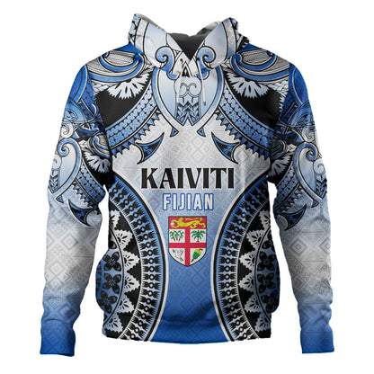 Fiji Hoodie Kaiviti Kesakesa Fiji Tapa Design