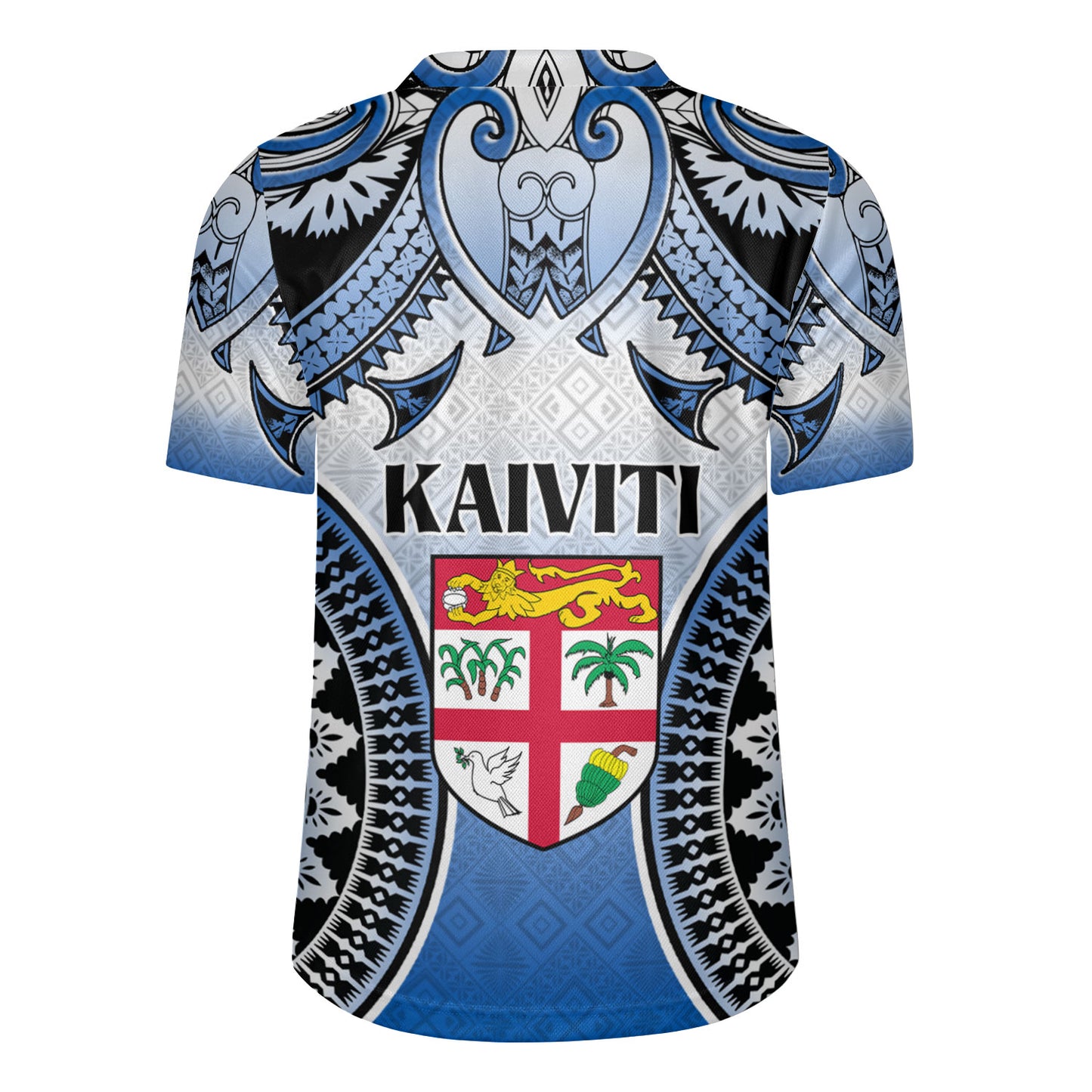Fiji Rugby Jersey Kaiviti Kesakesa Fiji Tapa Design