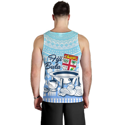 Fiji Tank Top Kava Fiji Masi Patterns