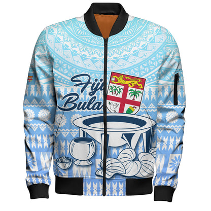 Fiji Bomber Jacket Kava Fiji Masi Patterns