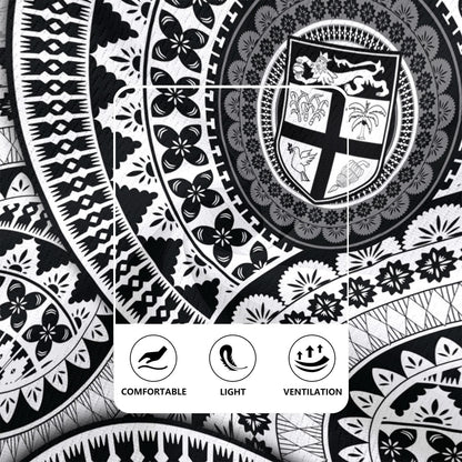 Fiji Rugby Jersey Bula Fijian Circle Pattern Design