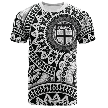 Fiji T-Shirt Bula Fijian Circle Pattern Design