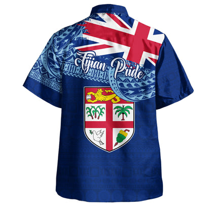 Fiji Hawaiian Shirt - Custom Fijian Tapa Patterns Sport Style