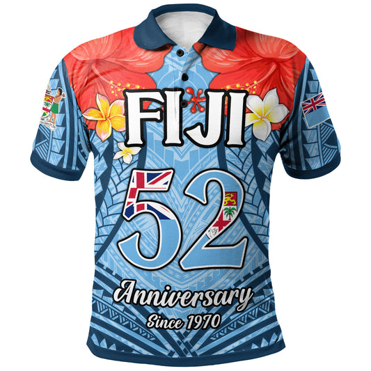 Fiji Polo Shirt - Fiji Anniversary Since 1970