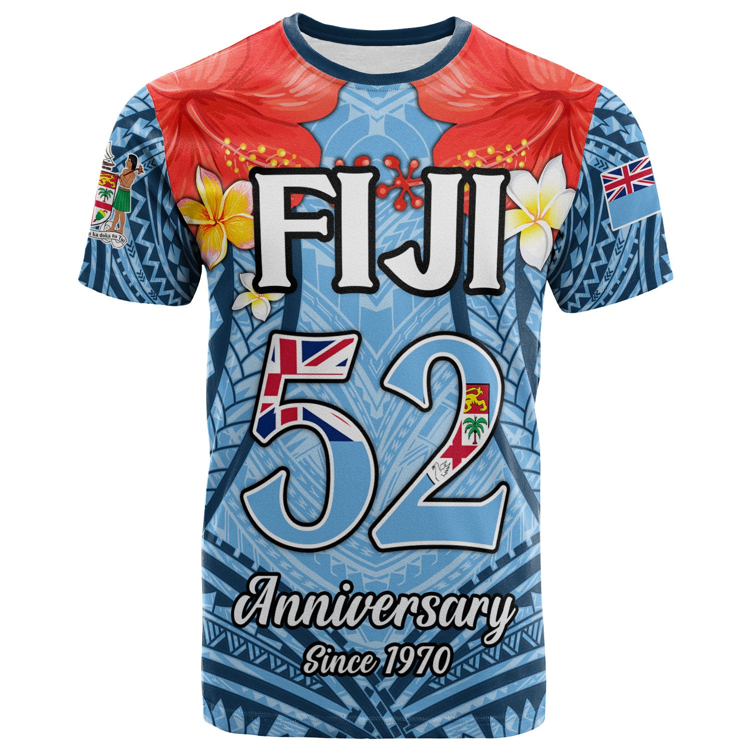 Fiji T-Shirt - Fiji Anniversary Since 1970