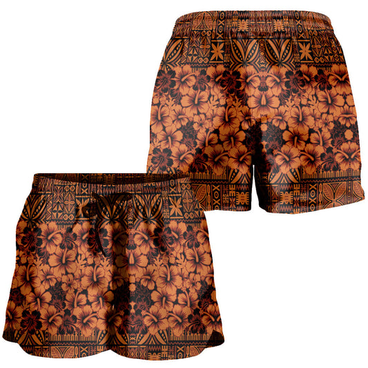 Fiji Women Shorts Hibiscus Festival