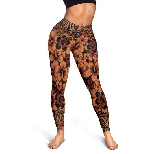 Fiji Legging Hibiscus Festival