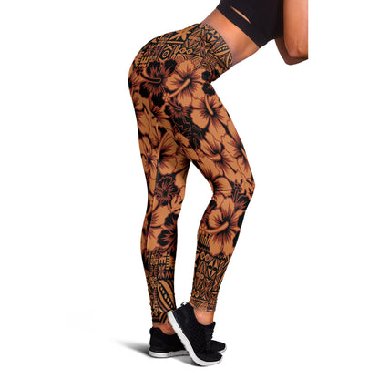 Fiji Legging Hibiscus Festival
