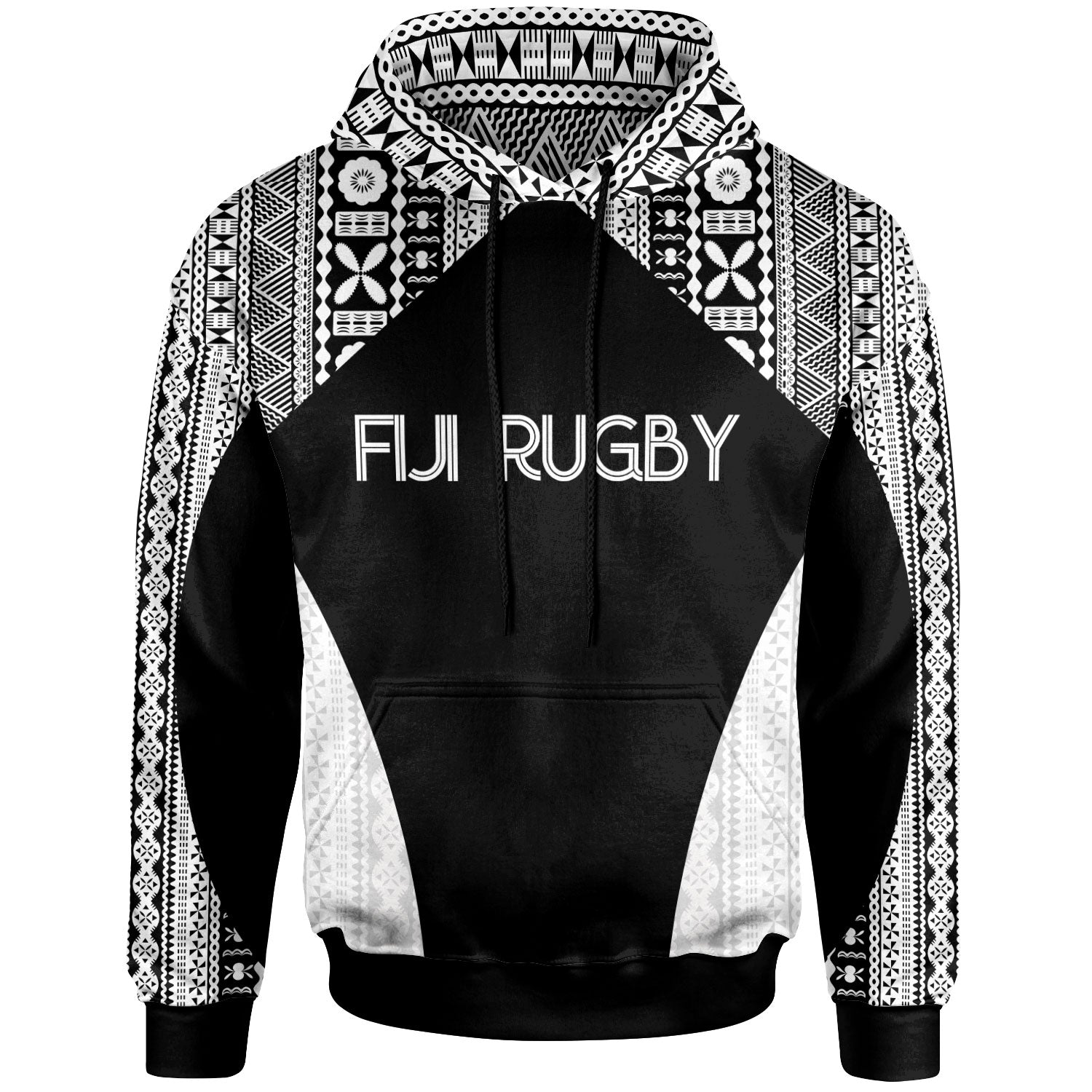 Fiji Hoodie - Rugby Palm Symbol