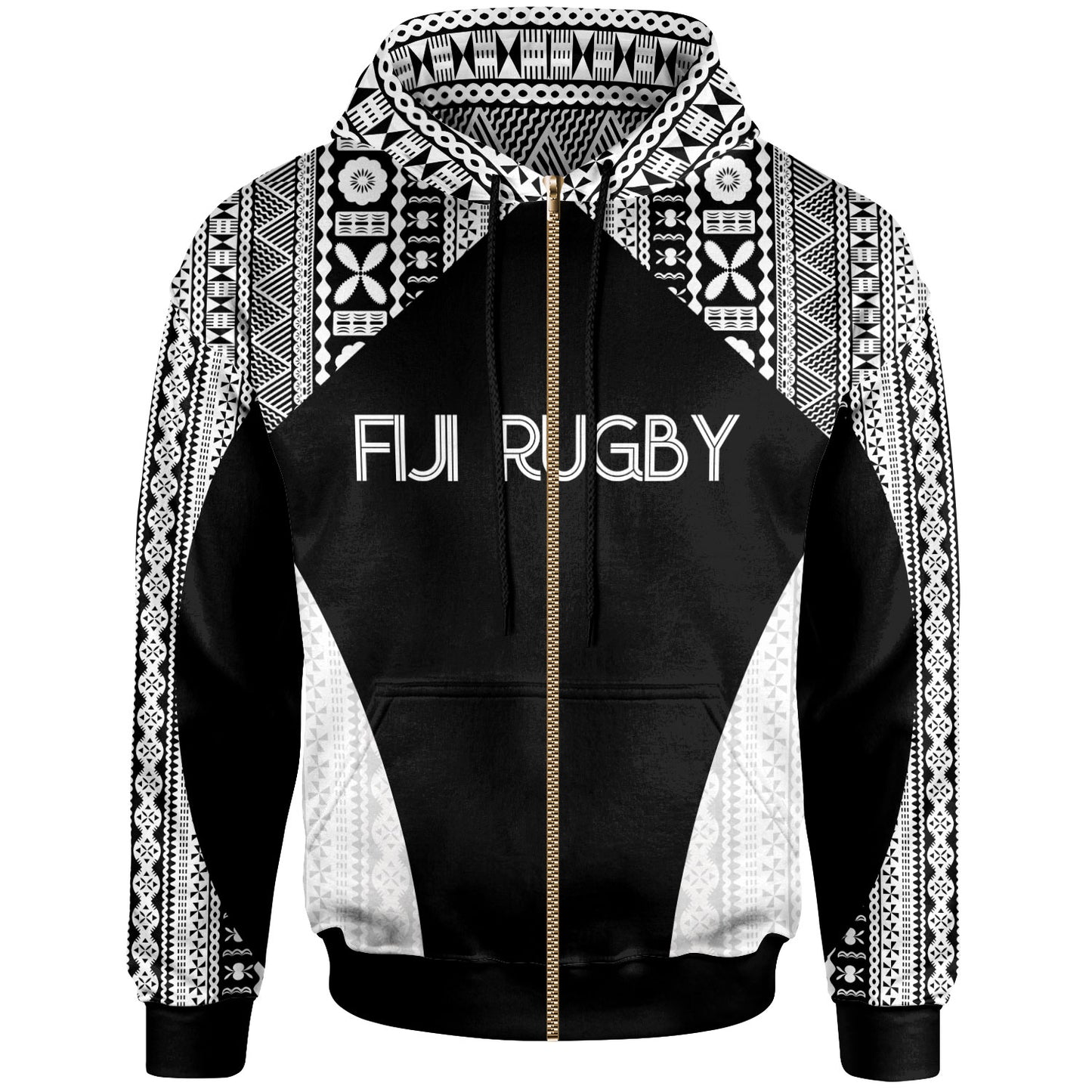 Fiji Hoodie - Rugby Palm Symbol