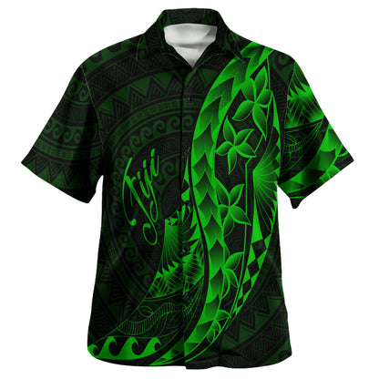 Fiji Custom Personalised Hawaiian Shirt Polynesian Pattern Style