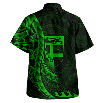 Fiji Custom Personalised Hawaiian Shirt Polynesian Pattern Style