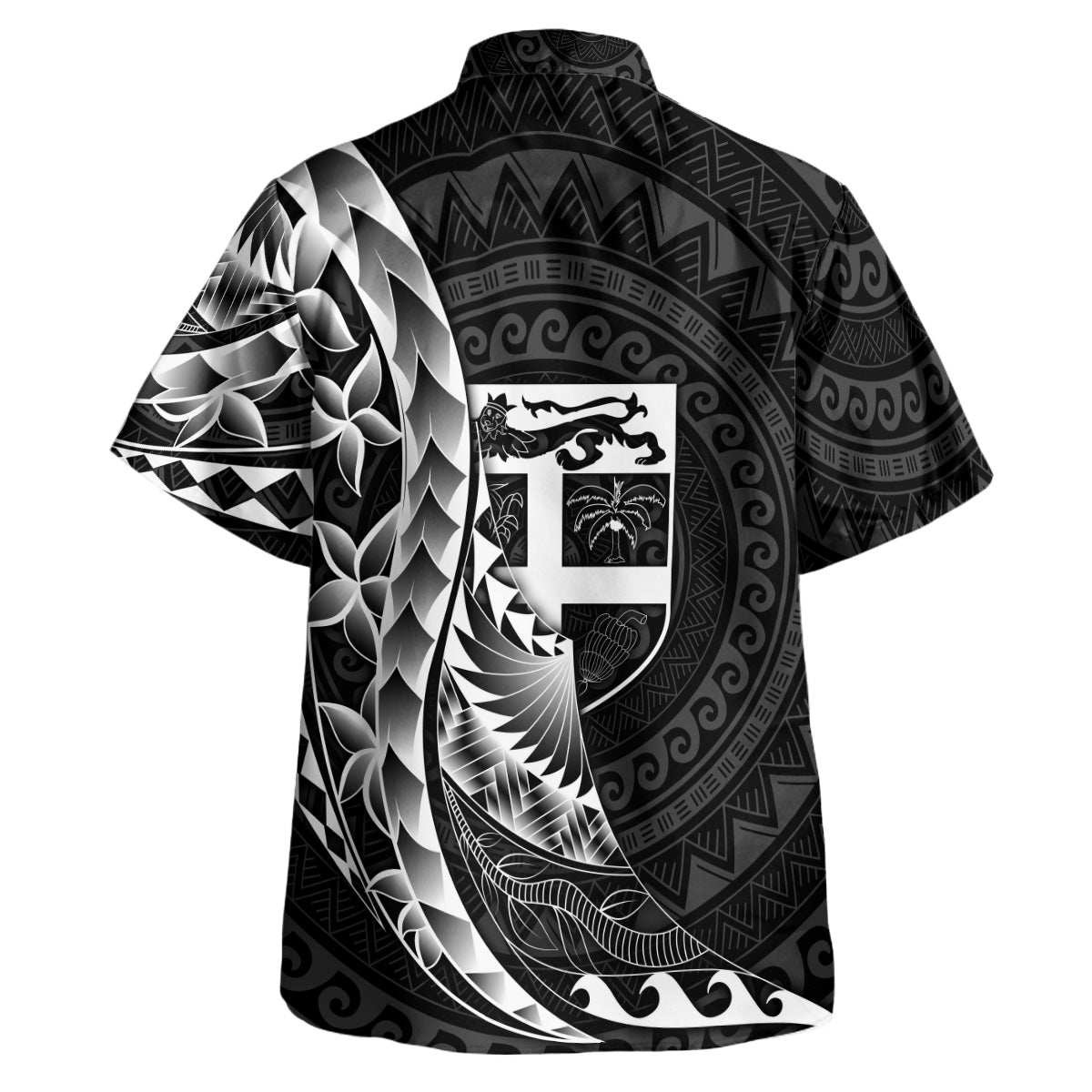 Fiji Custom Personalised Hawaiian Shirt Polynesian Pattern Style
