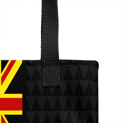 Hawaii Tote Bag Flag With Flower Lie Beautiful