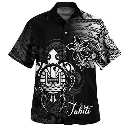 Tahiti Hawaiian Shirt Pattern Tribal