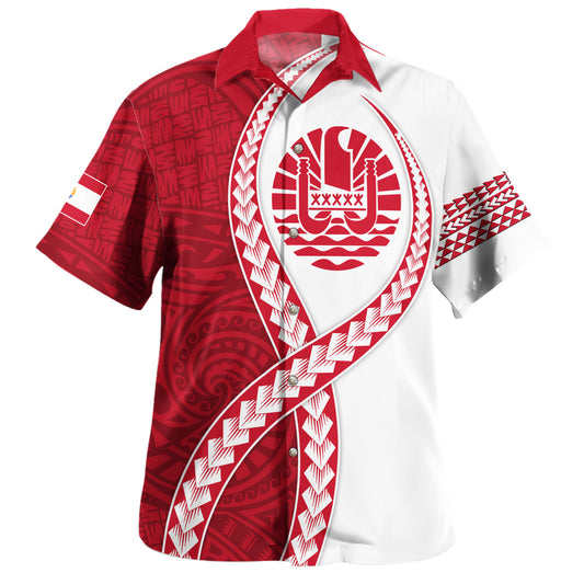 Tahiti Hawaiian Shirt Tribal Polynesian In My Heart