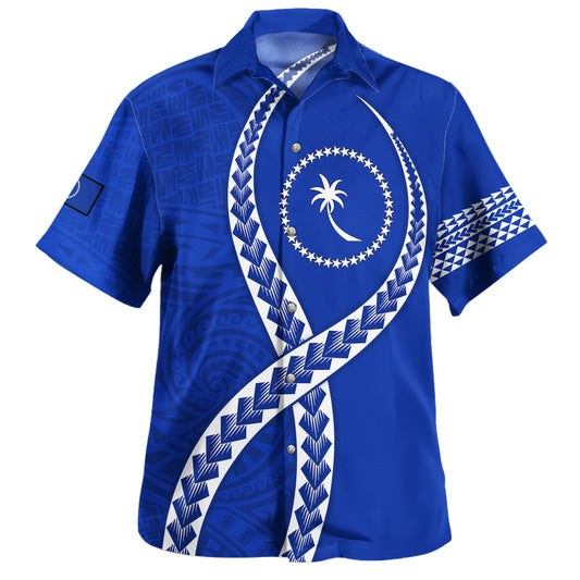 Chuuk State Hawaiian Shirt Tribal Polynesian In My Heart