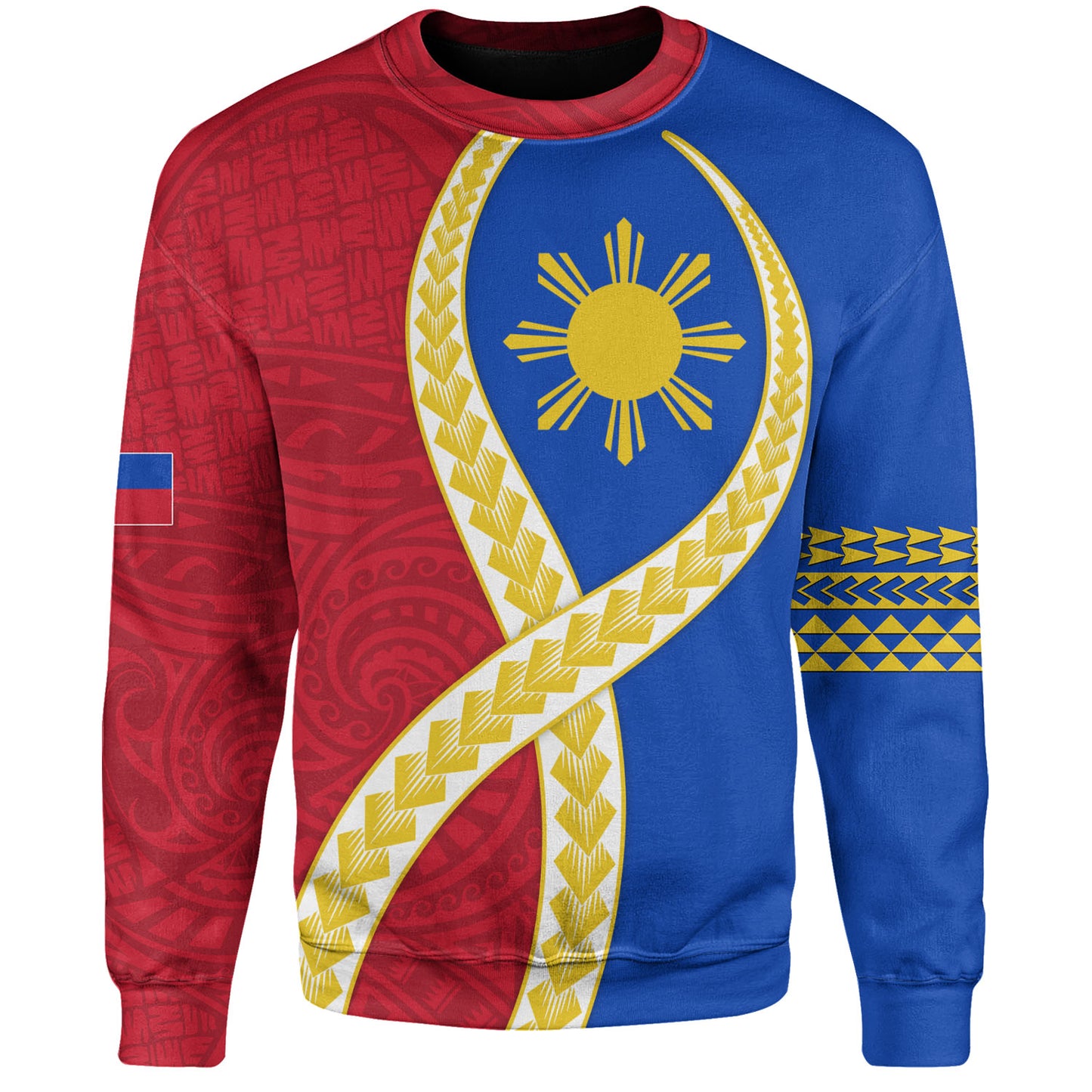 Philippines Filipinos Sweatshirt Tribal Polynesian In My Heart