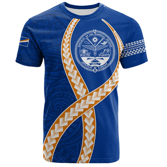 Marshall Islands T-Shirt Tribal Polynesian In My Heart