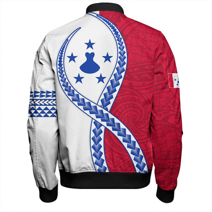 Austral Islands Bomber Jacket Tribal Polynesian In My Heart