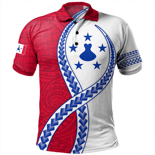 Austral Islands Polo Shirt Tribal Polynesian In My Heart
