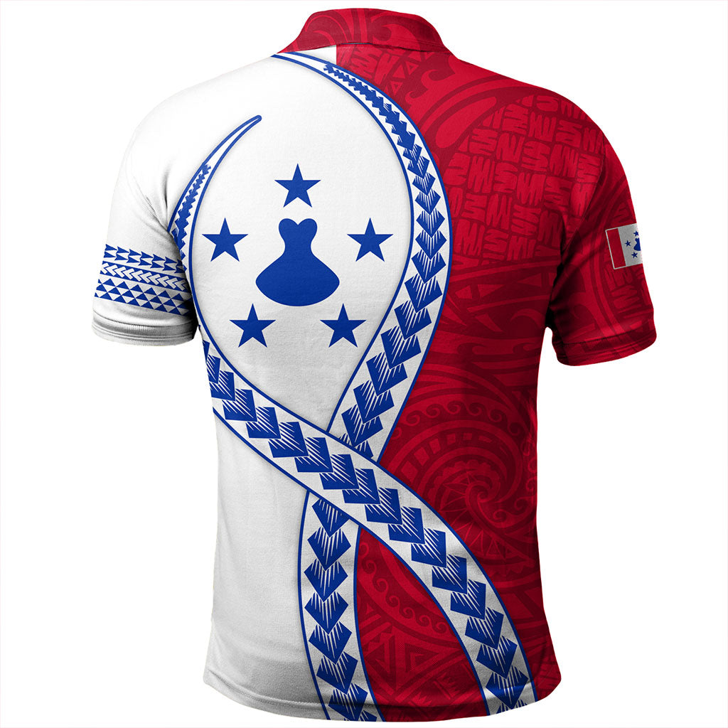 Austral Islands Polo Shirt Tribal Polynesian In My Heart