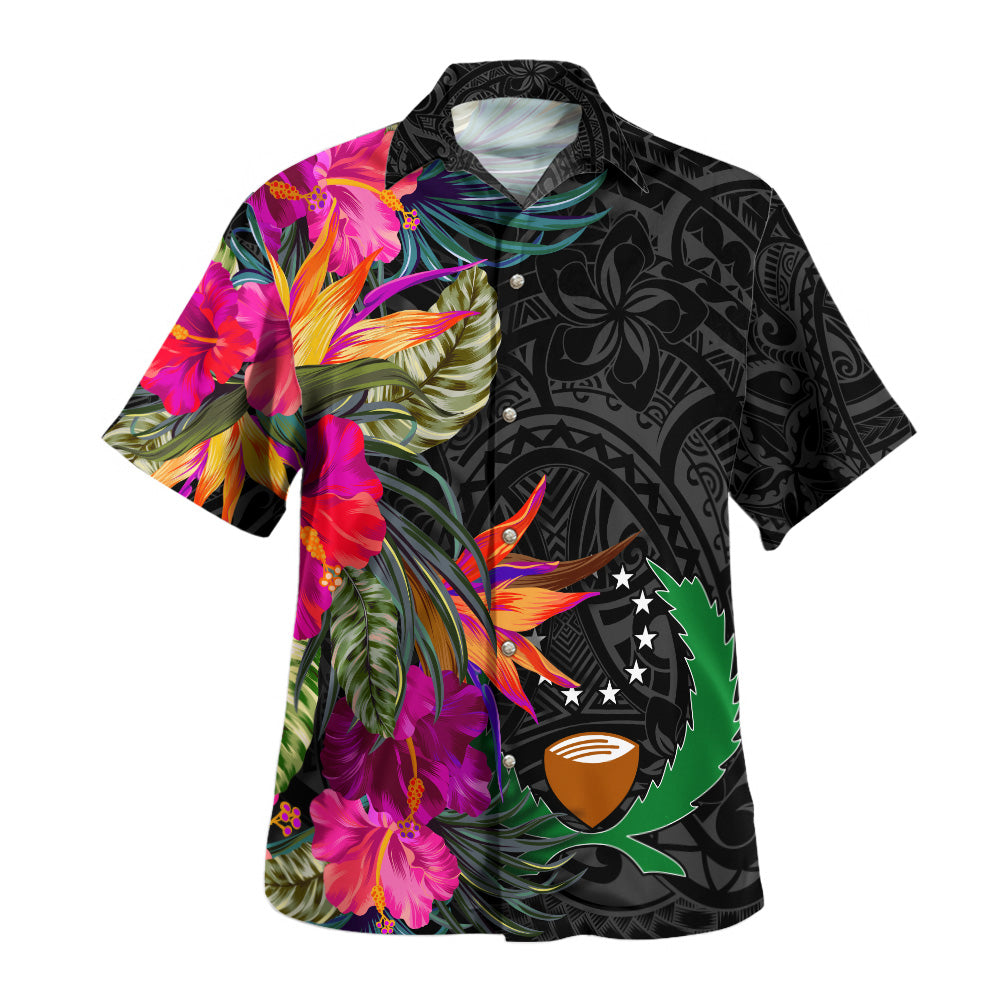 Pohnpei State Hawaiian Shirt Polynesian Hibiscus Pattern