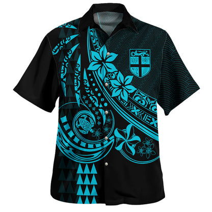 Fiji Hawaiian Shirt The Flow of Ocean