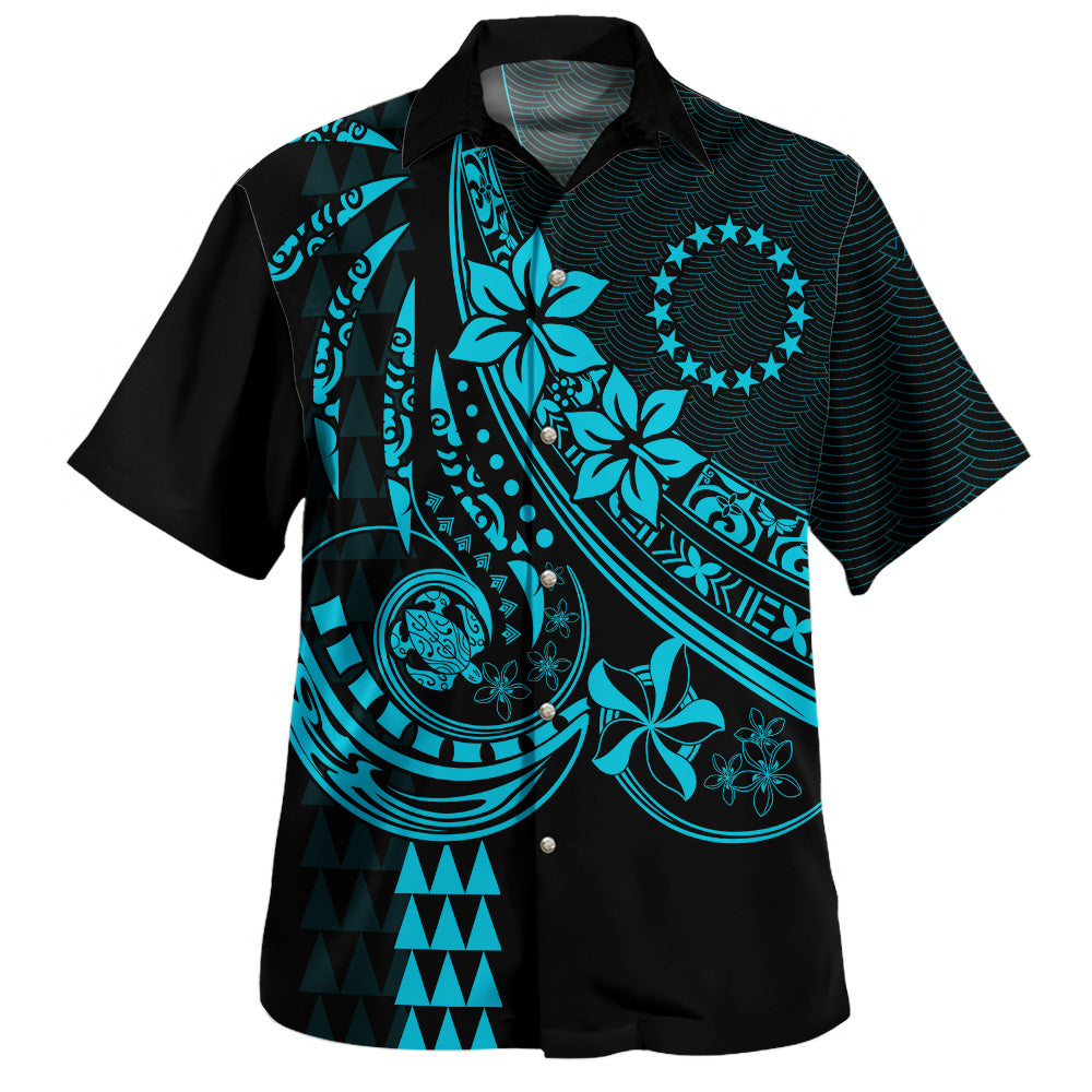 Cook Islands Hawaiian Shirt The Flow of Ocean