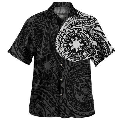 Philippines Filipinos Polynesian Tattoo Style Hawaiian Shirt