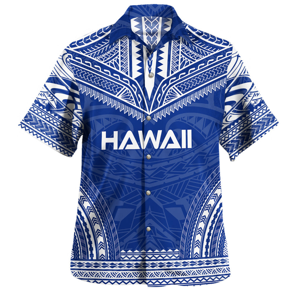 Hawaii Hawaiian Shirt Custom Personalised Polynesian Chief Tattoo