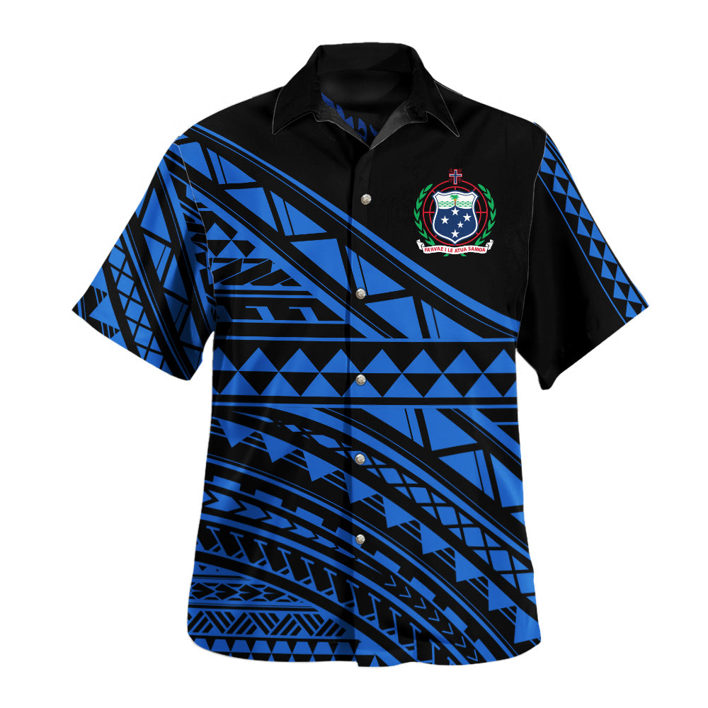 Samoa Hawaiian Shirt Special Polynesian Ornaments