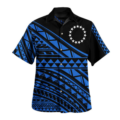 Cook Islands Hawaiian Shirt Special Polynesian Ornaments