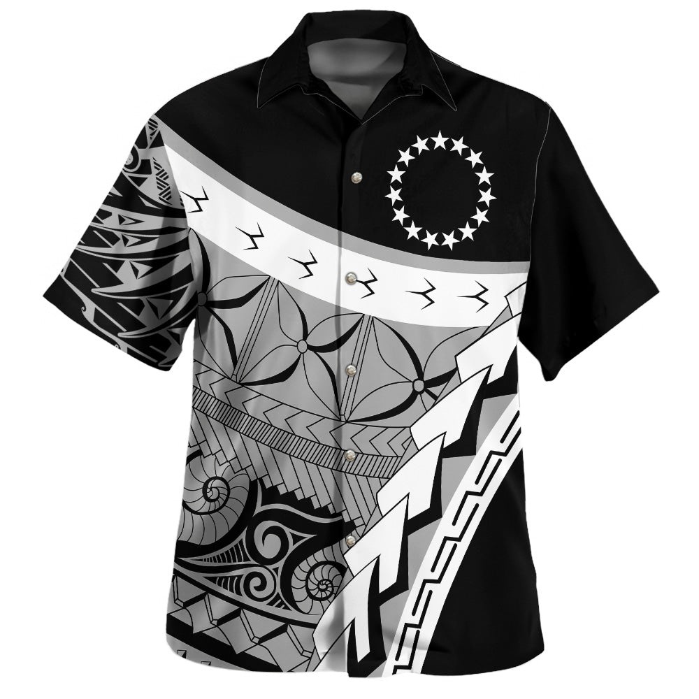 Cook Islands Custom Personalised Hawaiian Shirt - Proud Of Cook Islands
