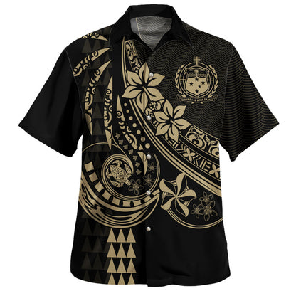 Samoa Hawaiian Shirt The Flow of Ocean