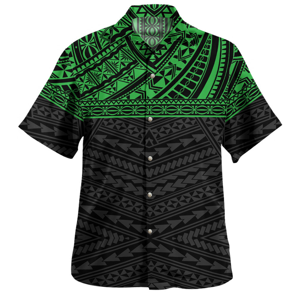 Polyneasian Tribal Patterns Hawaiian Shirt