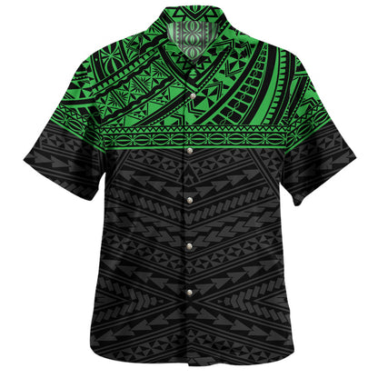 Polyneasian Tribal Patterns Hawaiian Shirt