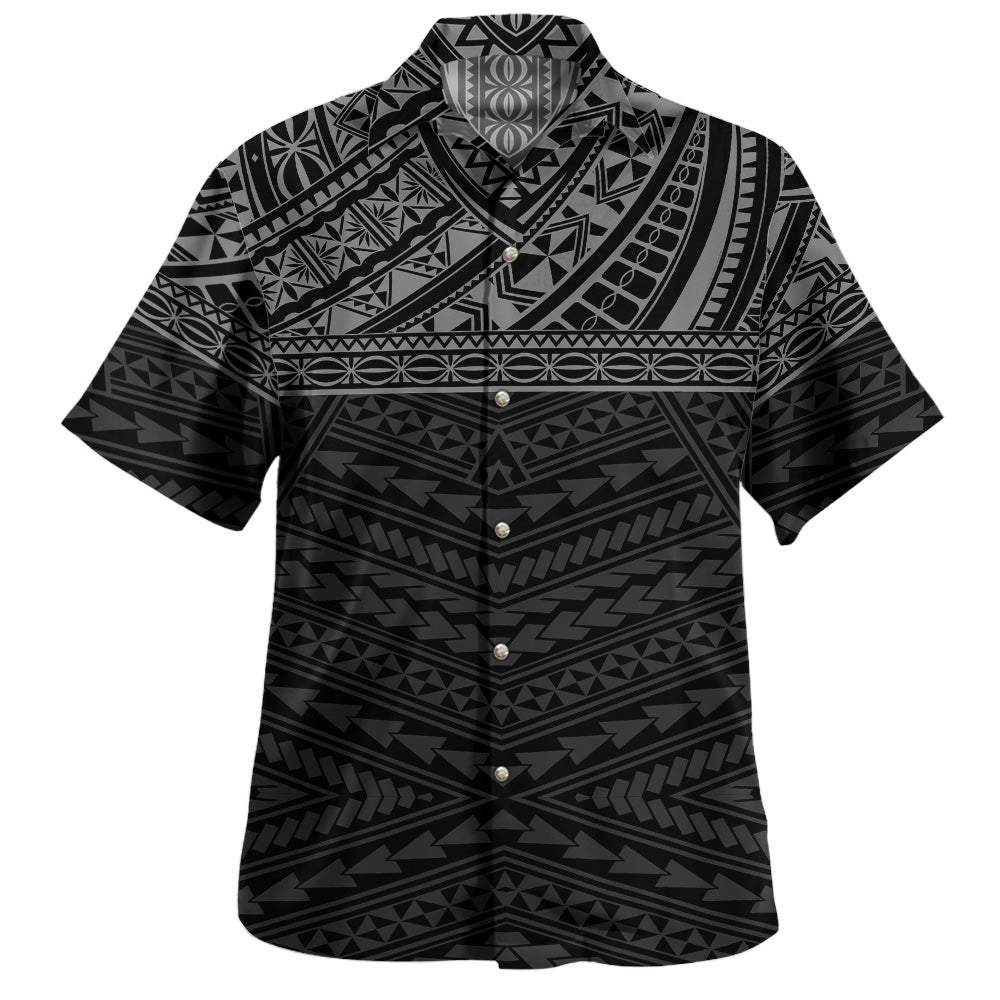 Polyneasian Tribal Patterns Hawaiian Shirt