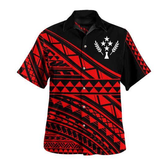Kosrae Hawaiian Shirt Special Polynesian Ornaments