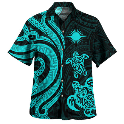 Nauru Hawaiian Shirt Tentacle Turtle