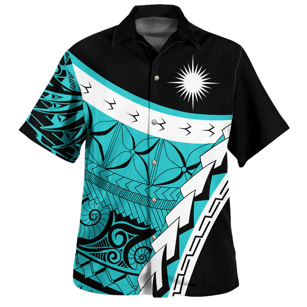 Marshall Islands Custom Personalised Hawaiian Shirt - Proud Of Marshall Islands