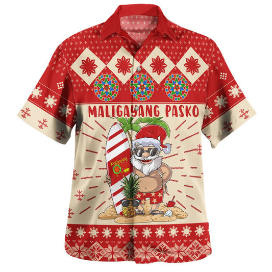 Philippines Filipinos Christmas Hawaiian Shirt Maligayang Pasko