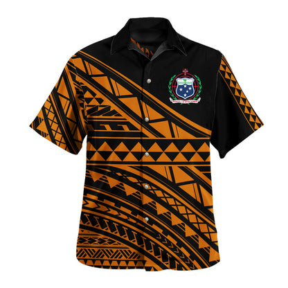Samoa Hawaiian Shirt Special Polynesian Ornaments