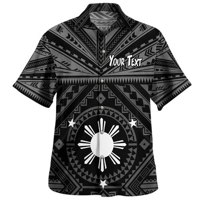 Philippines Filipinos Custom Hawaiian Shirt Polynesian Tattoo Style
