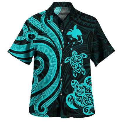 Papua New Guinea Hawaiian Shirt Tentacle Turtle