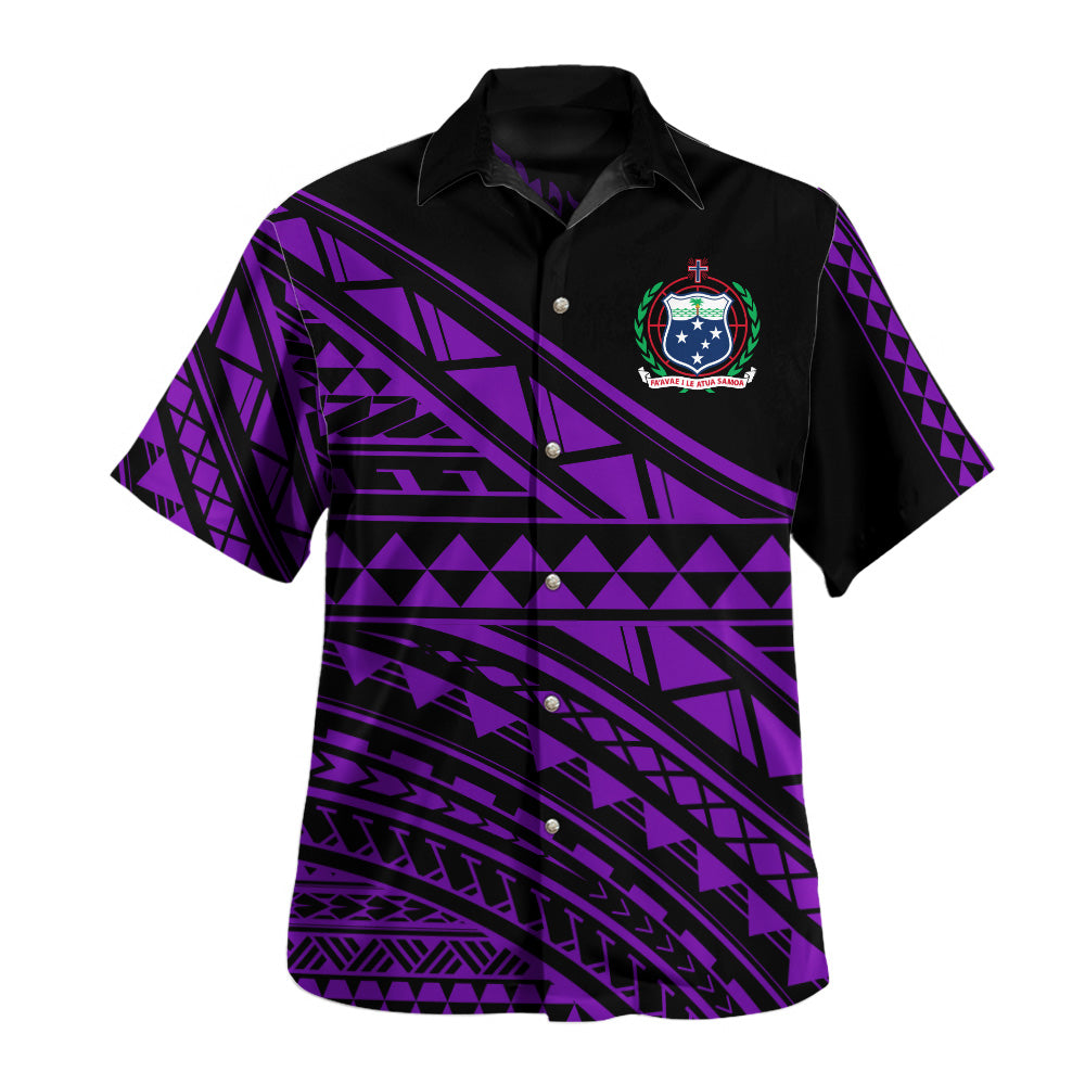 Samoa Hawaiian Shirt Special Polynesian Ornaments